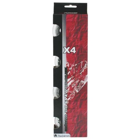 PU 76x24 82A PRZEZROCZYSTE kółka (4 szt.) NILS EXTREME PU 76x24 82A PRZEZROCZYSTE kółka (4 szt.) NILS EXTREME