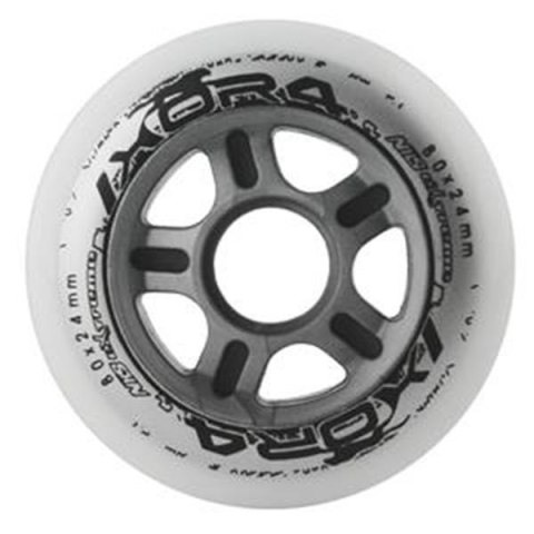 PU 80x24 82A BIAŁE KÓŁKA (4 szt.) NILS EXTREME PU 80x24 82A BIAŁE KÓŁKA (4 szt.) NILS EXTREME