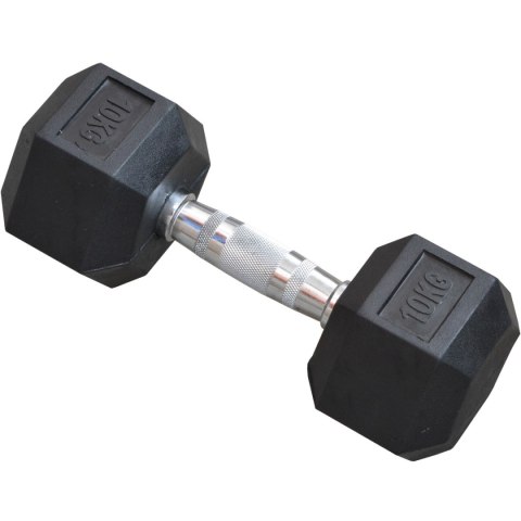 HANTLA GUMOWA HEX 10 KG EB FIT HANTLA GUMOWA HEX 10 KG EB FIT
