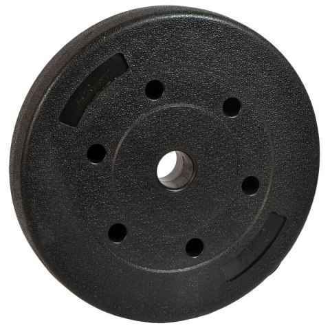 OBCIĄŻENIE BETONOWE KOMPOZYTOWE 5KG EB FIT FI29,5 OBCIĄŻENIE BETONOWE KOMPOZYTOWE 5KG EB FIT FI29,5