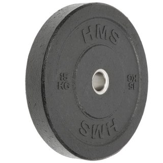 CHTBR15 BLACK TALERZ OLIMPIJSKI BUMPER 15 KG HMS