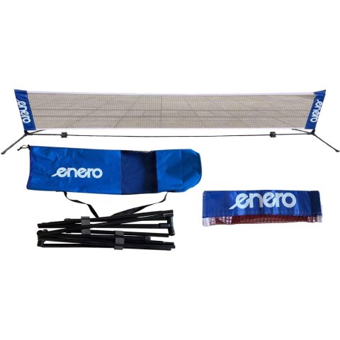 ZESTAW ZE SŁUPKAMI ENERO 310X76CM DO TENISA ZIEMNEGO SIATKONOGI