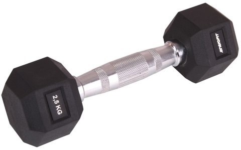 HANTLA GUMOWA HEX 2,5 KG EB FIT HANTLA GUMOWA HEX 2,5 KG EB FIT