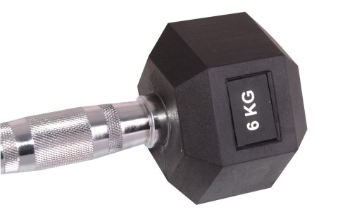 HANTLA GUMOWA HEX 6 KG ENERO FIT HANTLA GUMOWA HEX 6 KG ENERO FIT