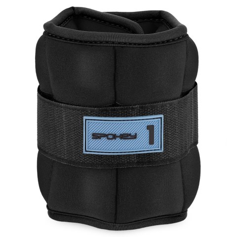 OBCIĄŻENIA NA RZEP NEOPRENOWE 1 KG SPOKEY FORM