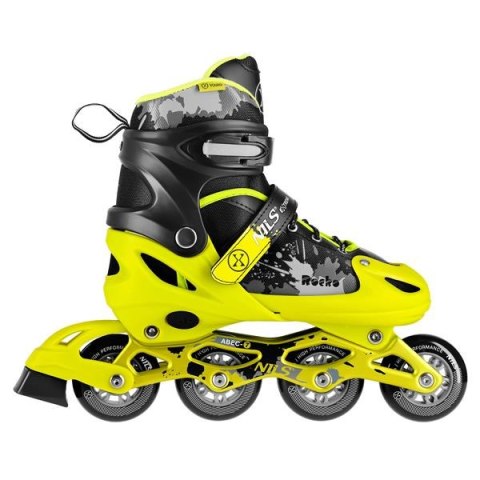 NA18137A ŁYŻWOROLKI ROCKO ŻÓŁTE ROZM.S (31-34) NILS EXTREME NA18137A ŁYŻWOROLKI ROCKO ŻÓŁTE ROZM.S (31-34) NILS EXTREME