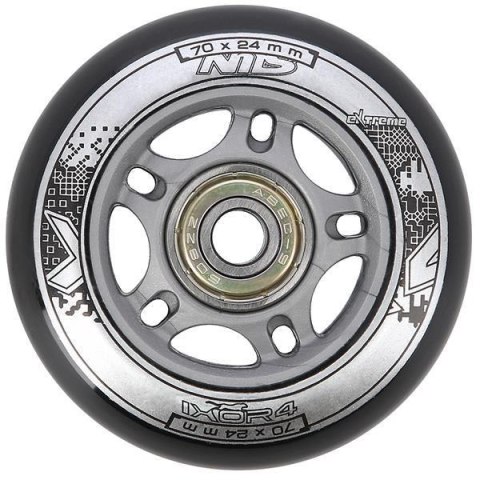 PU 70x24 82A CZARNE N (4 szt.) + ABEC-9 (8 szt.) ZESTAW NILS EXTREME PU 70x24 82A CZARNE N (4 szt.) + ABEC-9 (8 szt.) ZESTAW NILS EXTREME