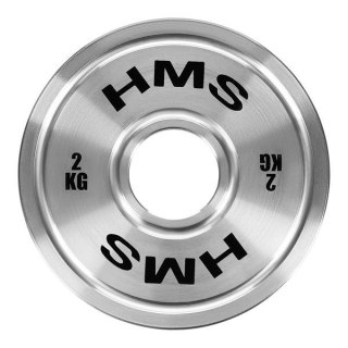 TOS20 TALERZ OLIMPIJSKI STALOWY KALIBROWANY 2 KG HMS
