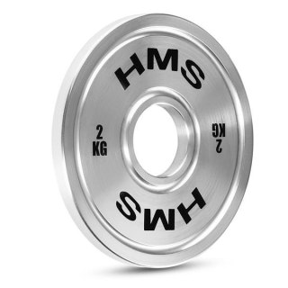 TOS20 TALERZ OLIMPIJSKI STALOWY KALIBROWANY 2 KG HMS