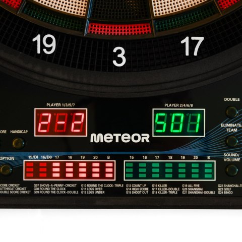 Elektroniczna tarcza do darta Meteor 4-LED Elektroniczna tarcza do darta Meteor 4-LED
