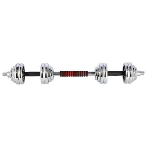 STC30 SZTANGIELKI-SZTANGA W WALIZCE CHROM 2x15KG HMS