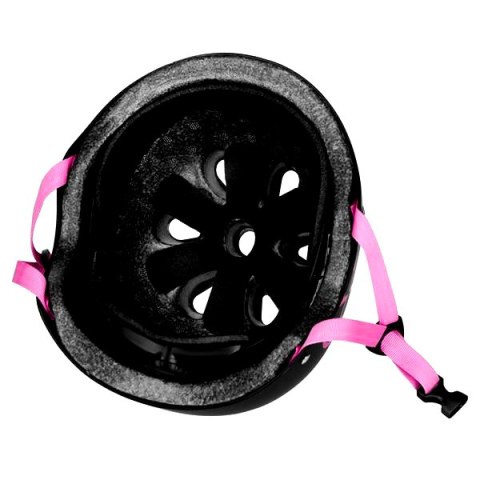 MTW001-1 KASK CZARNO-RÓŻOWY ROZM. M(55-58CM) NILS EXTREME