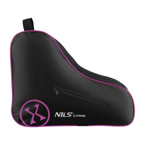 TS306 TORBA Z ZAMKIEM NA ŁYŻWOROLKI RÓŻOWA ONE SIZE NILS EXTREME