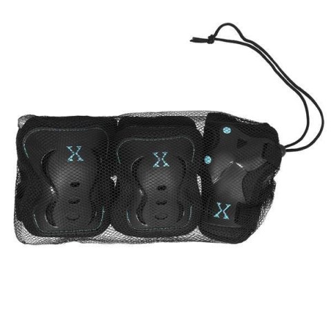 H320 CZARNO-MIĘTOWY ROZM. XL ZESTAW OCHRANIACZY NILS EXTREME H320 CZARNO-MIĘTOWY ROZM. XL ZESTAW OCHRANIACZY NILS EXTREME