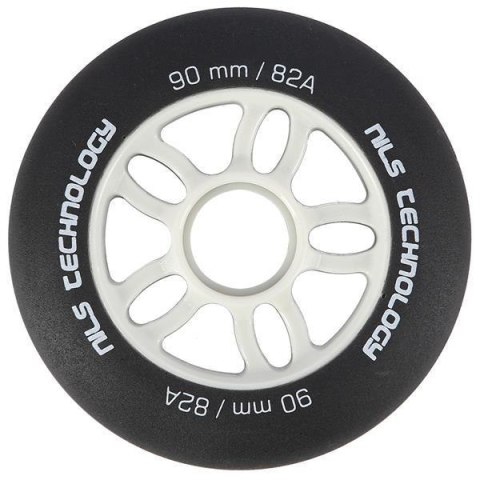 PU 90x24 82A CZARNE MATOWE kółka (4 szt.) NILS EXTREME PU 90x24 82A CZARNE MATOWE kółka (4 szt.) NILS EXTREME