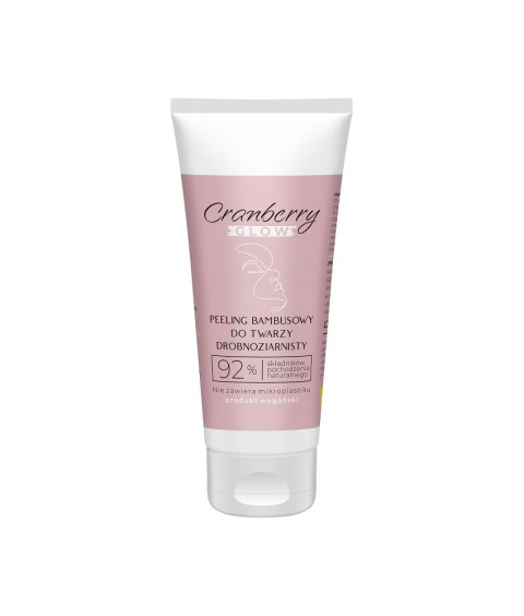 Peeling bambusowy do twarzy cranberry glow 50 ml naturalne pochodzenie składników Peeling bambusowy do twarzy cranberry glow 50 ml naturalne pochodzenie składników
