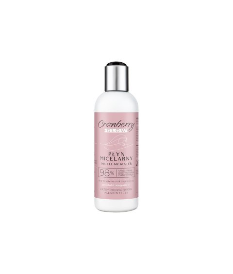 Płyn micelarny cranberry glow 200 ml - naturalne pochodzenie składników Płyn micelarny cranberry glow 200 ml - naturalne pochodzenie składników
