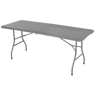 STÓŁ CATERINGOWY BANKIETOWY SKŁADANY W WALIZKĘ 180X70CM MAX.100KG
